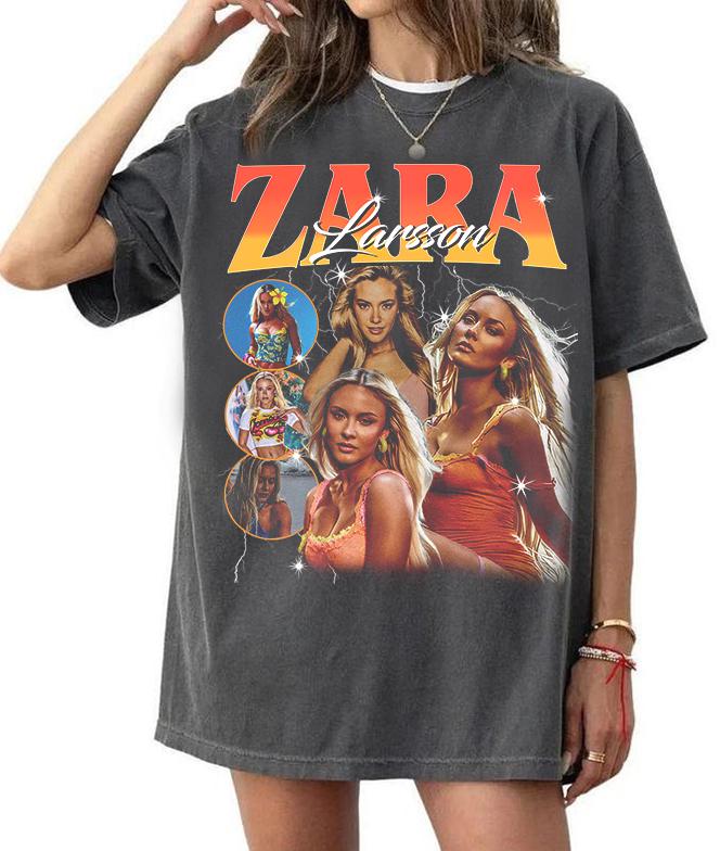 Summer Zara - Retro Zara Larsson T-shirt, Zara Larsson