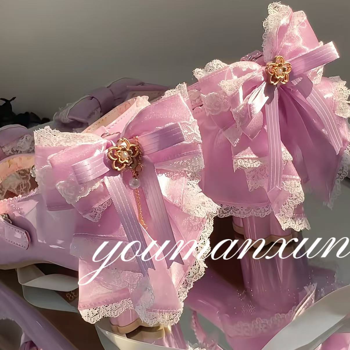 Summer Clothing Stores - LEOSOXS Strik Kant Prinses Lolita Hoge