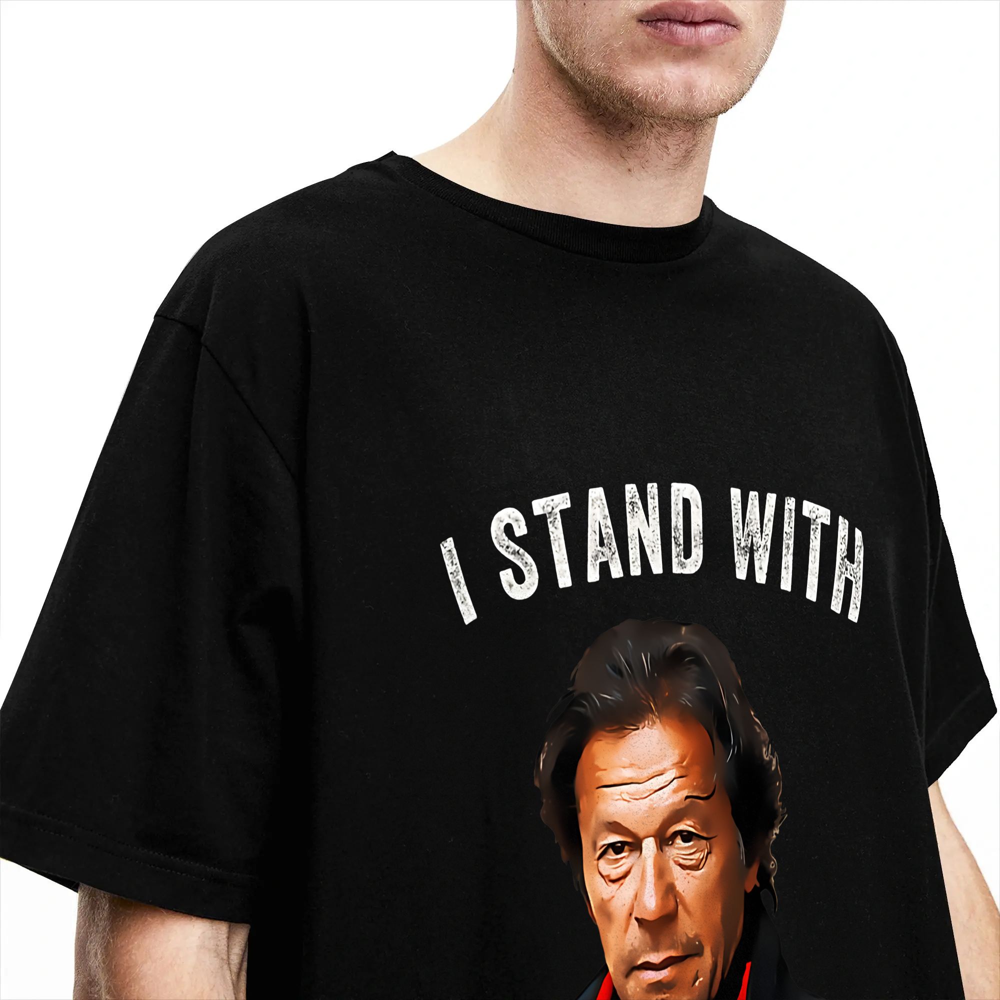 Heren T-shirt I Stand With Imr - Summer Clothing Pakistan recensie en prijs