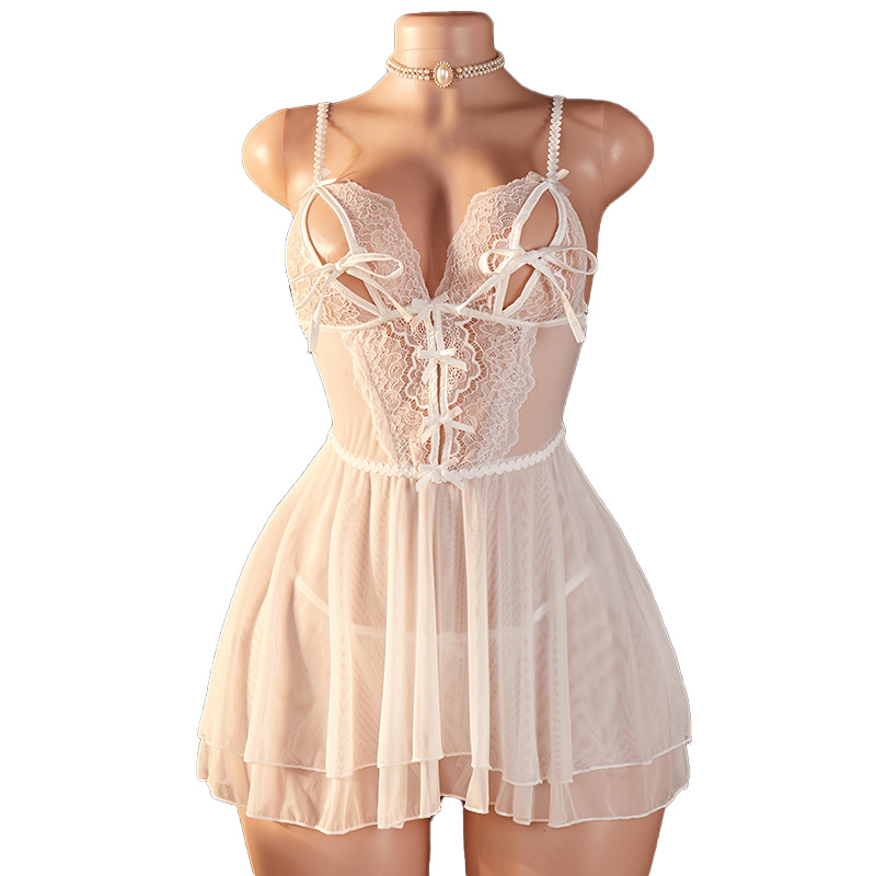 Transparante sexy vrouw linger - Summer Clothing Stores recensie en prijs